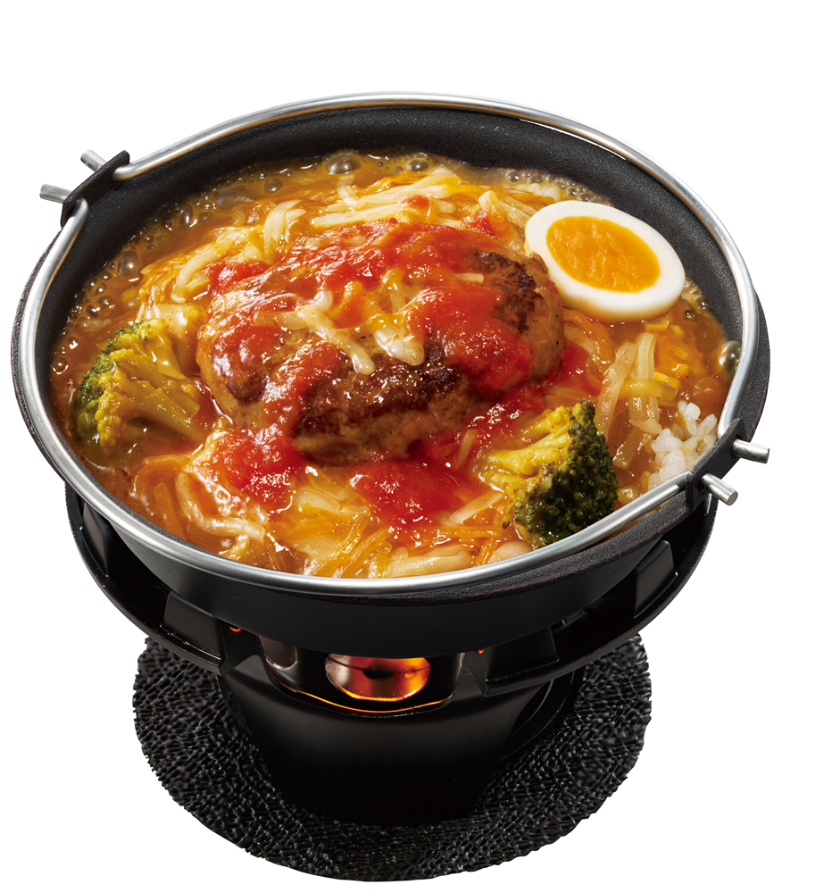 灼熱の焼きハンバーグカレー