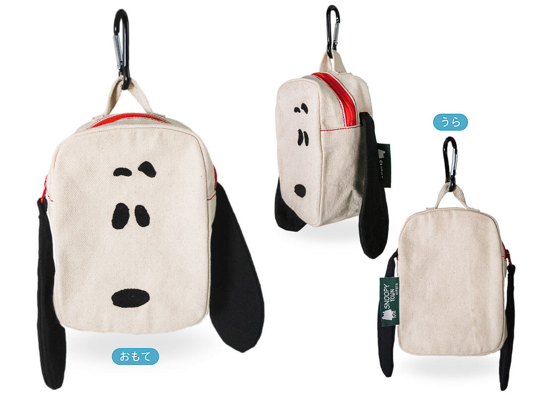 「刺繍SNOOPYフェイスポーチ」（2860円）