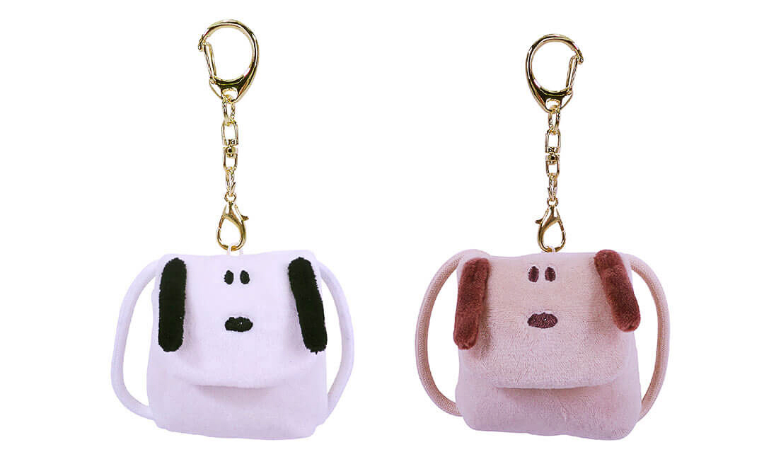 「ミニリュックチャーム（約7×7.5×2.5cm）」（各2090円）