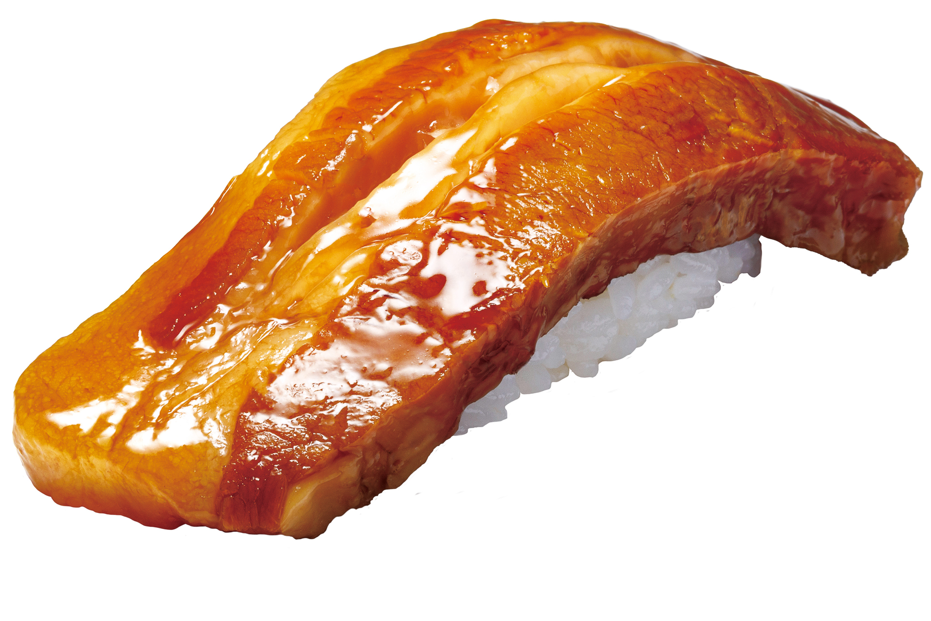 「大判豚角煮握り」（319円）