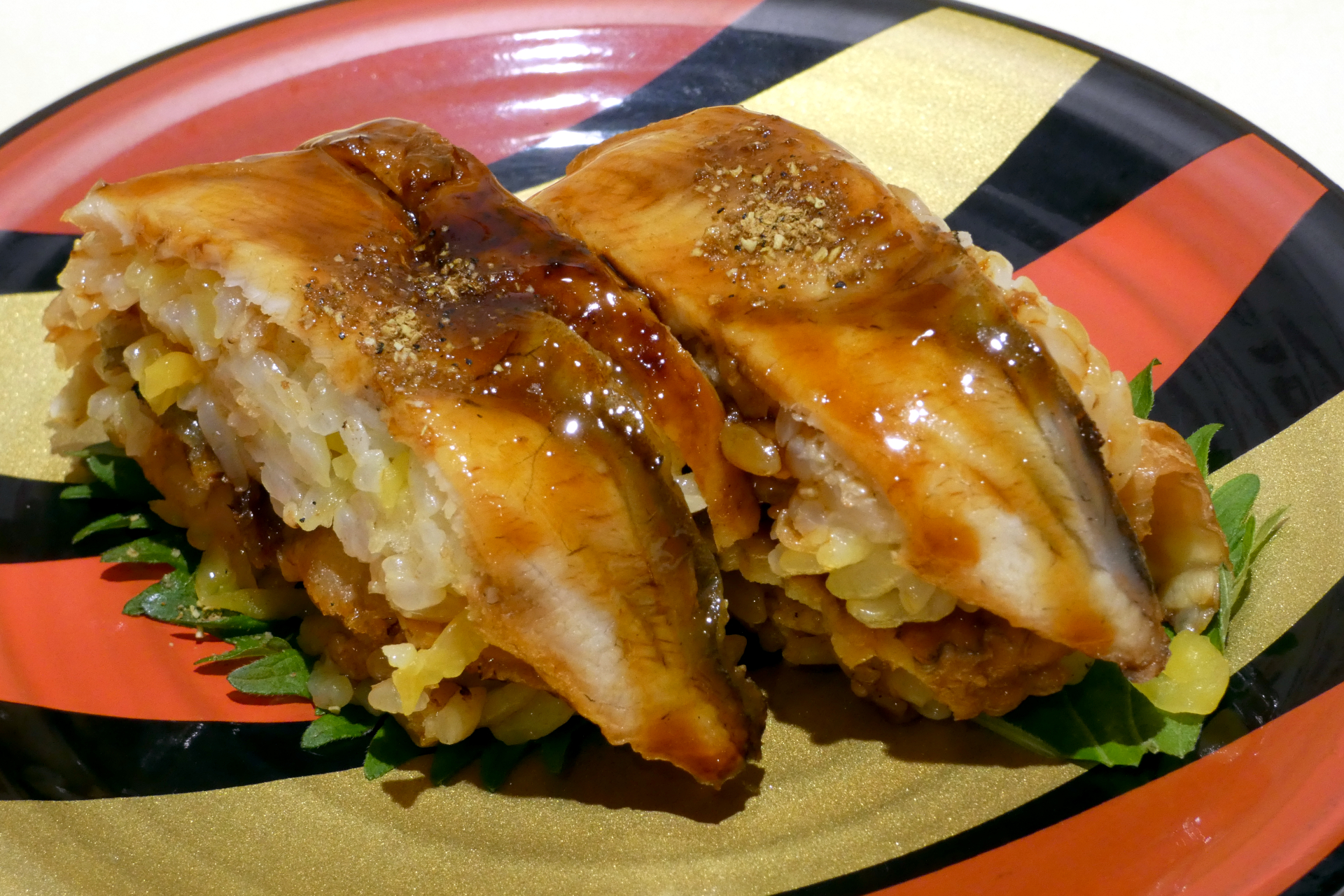 うなぎひつまぶし風 押し寿司