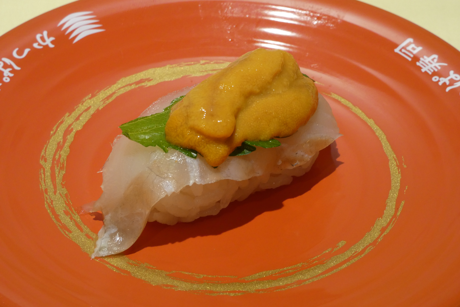 活〆真鯛うにのせ