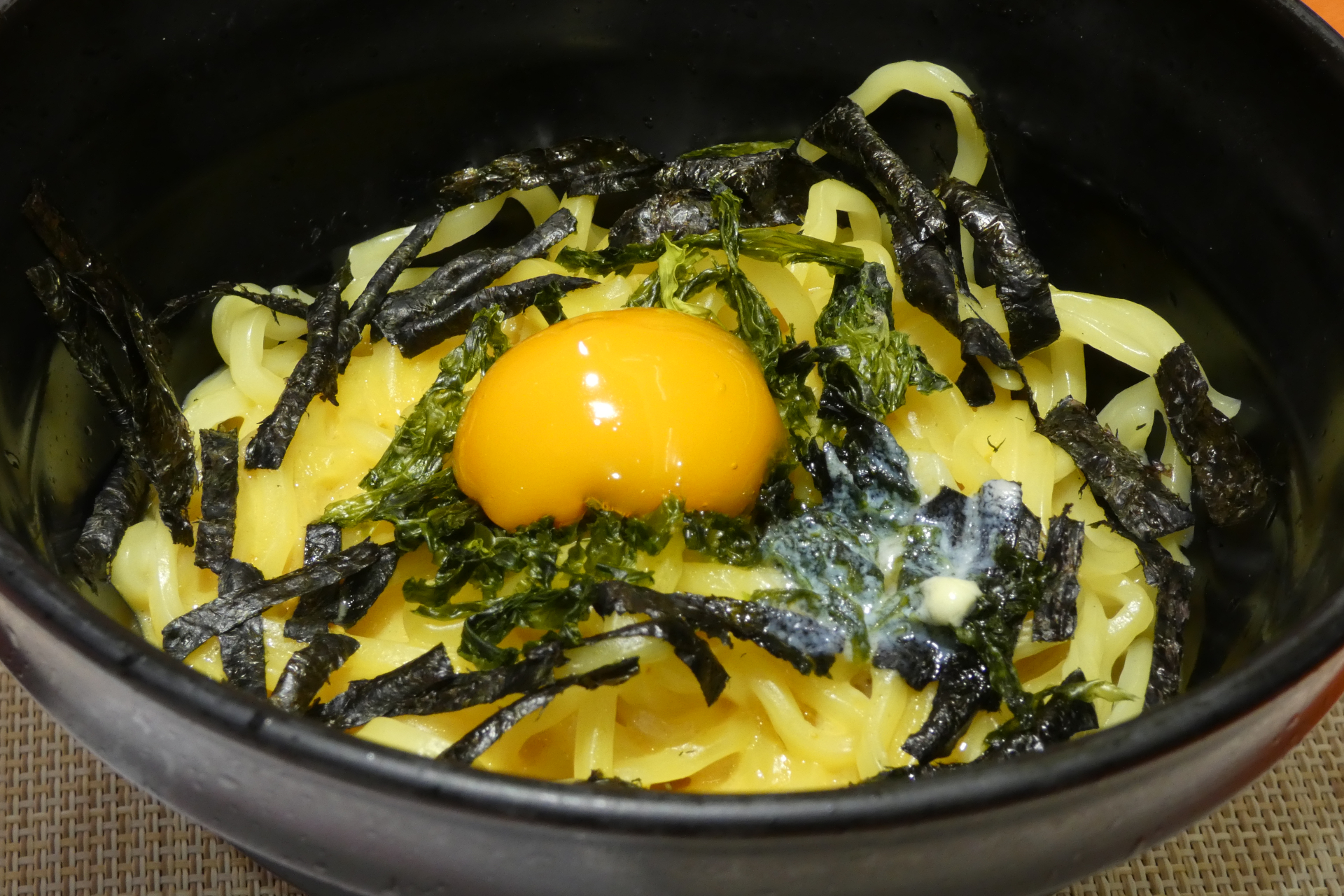 サステナ！ウニソースのクリーミーまぜそば