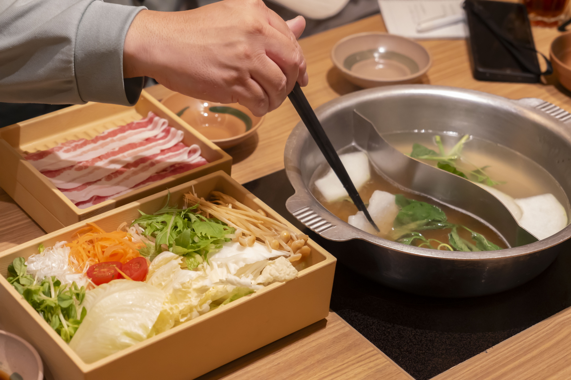 発売前に開催された試食会