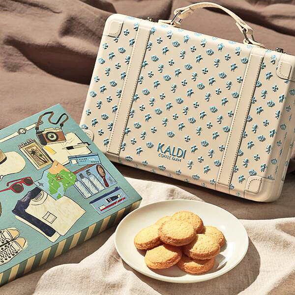 「トランク缶 サマー」（ブルー）