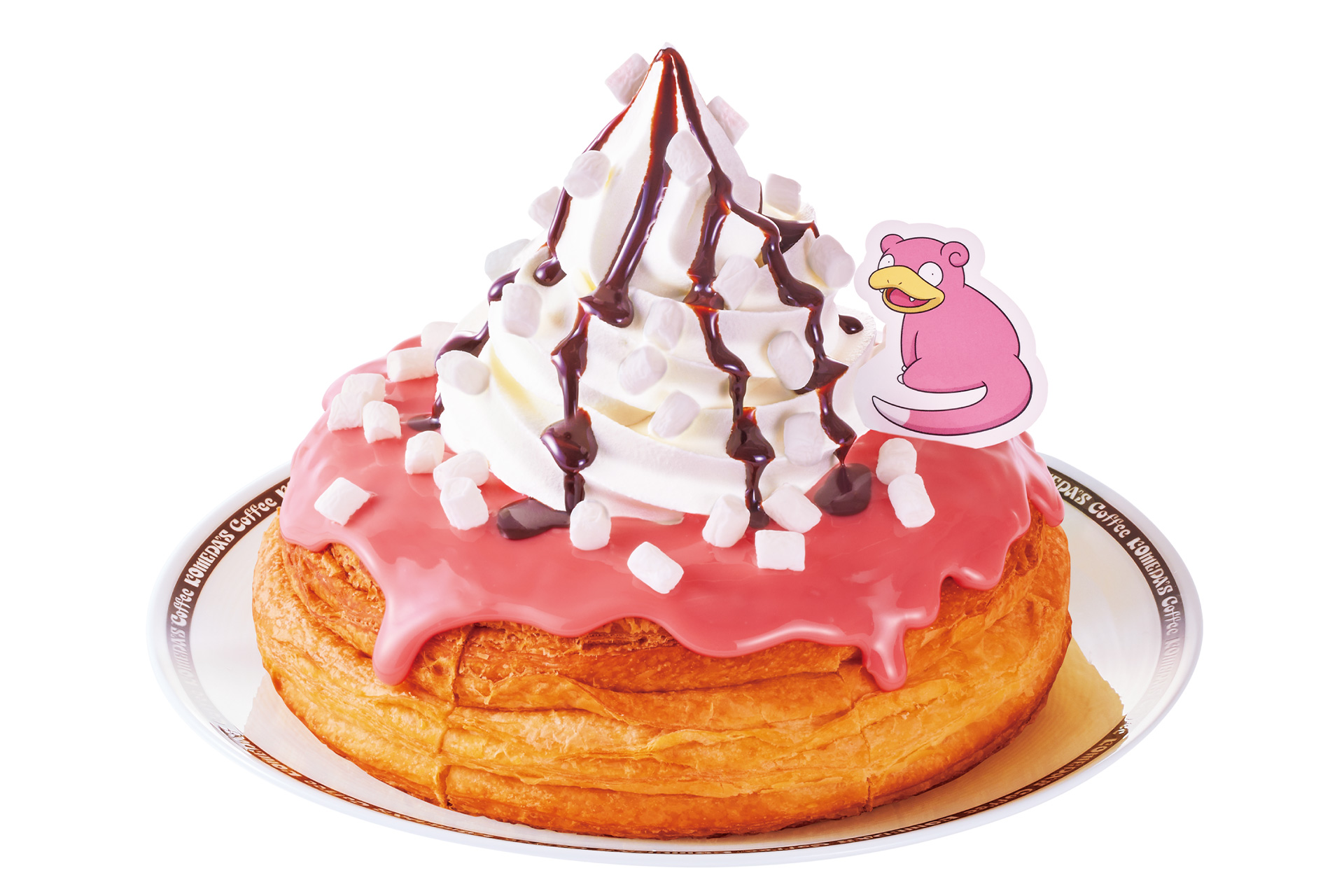 ヤドンのいちごチョコシロノワール