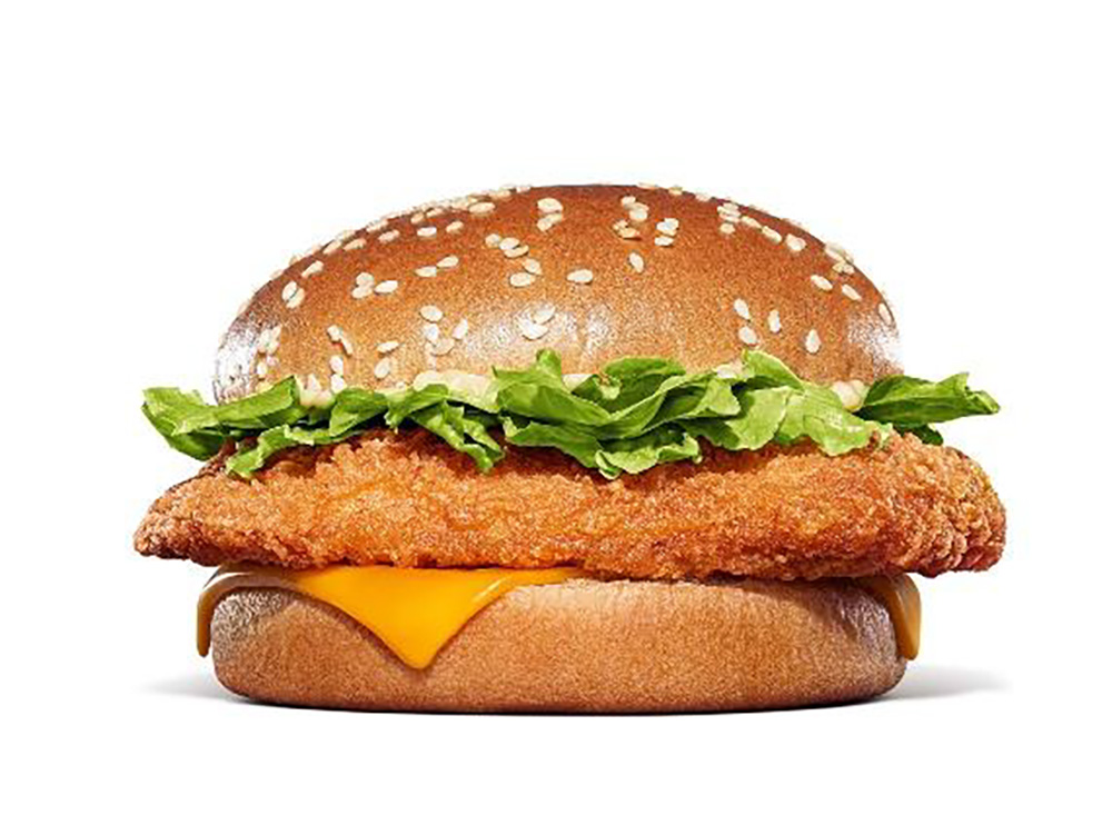 チーズ・クラシック スモーキーフライドチキンバーガー