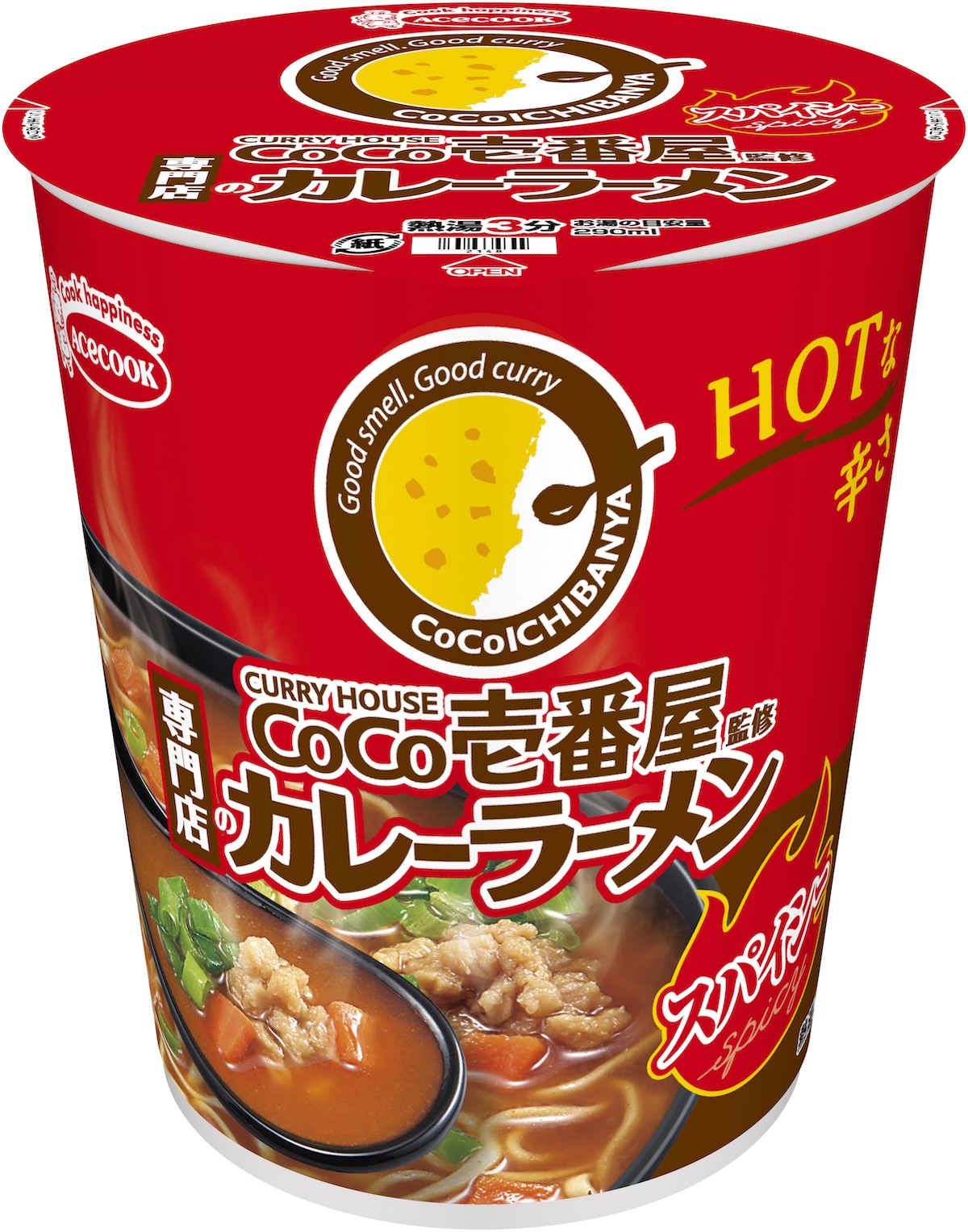 タテ型 CoCo壱番屋監修 専門店のカレーラーメン スパイシー