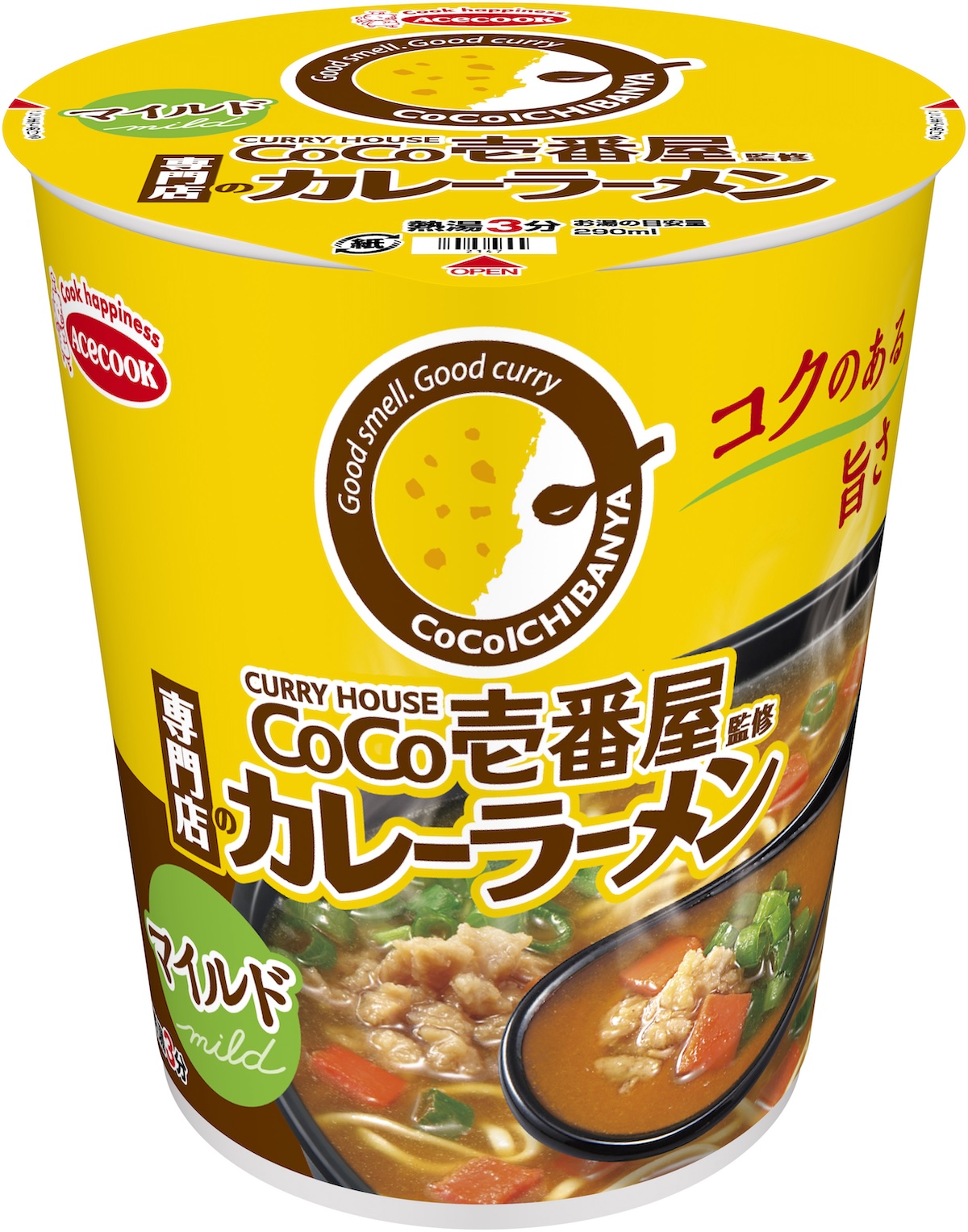 タテ型 CoCo壱番屋監修 専門店のカレーラーメン マイルド