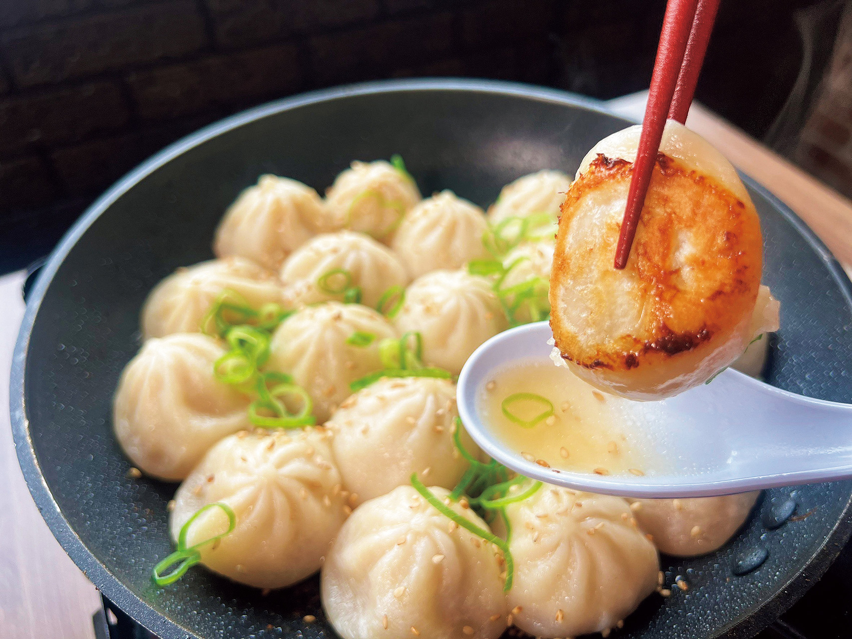 台湾焼き小籠包（700円）