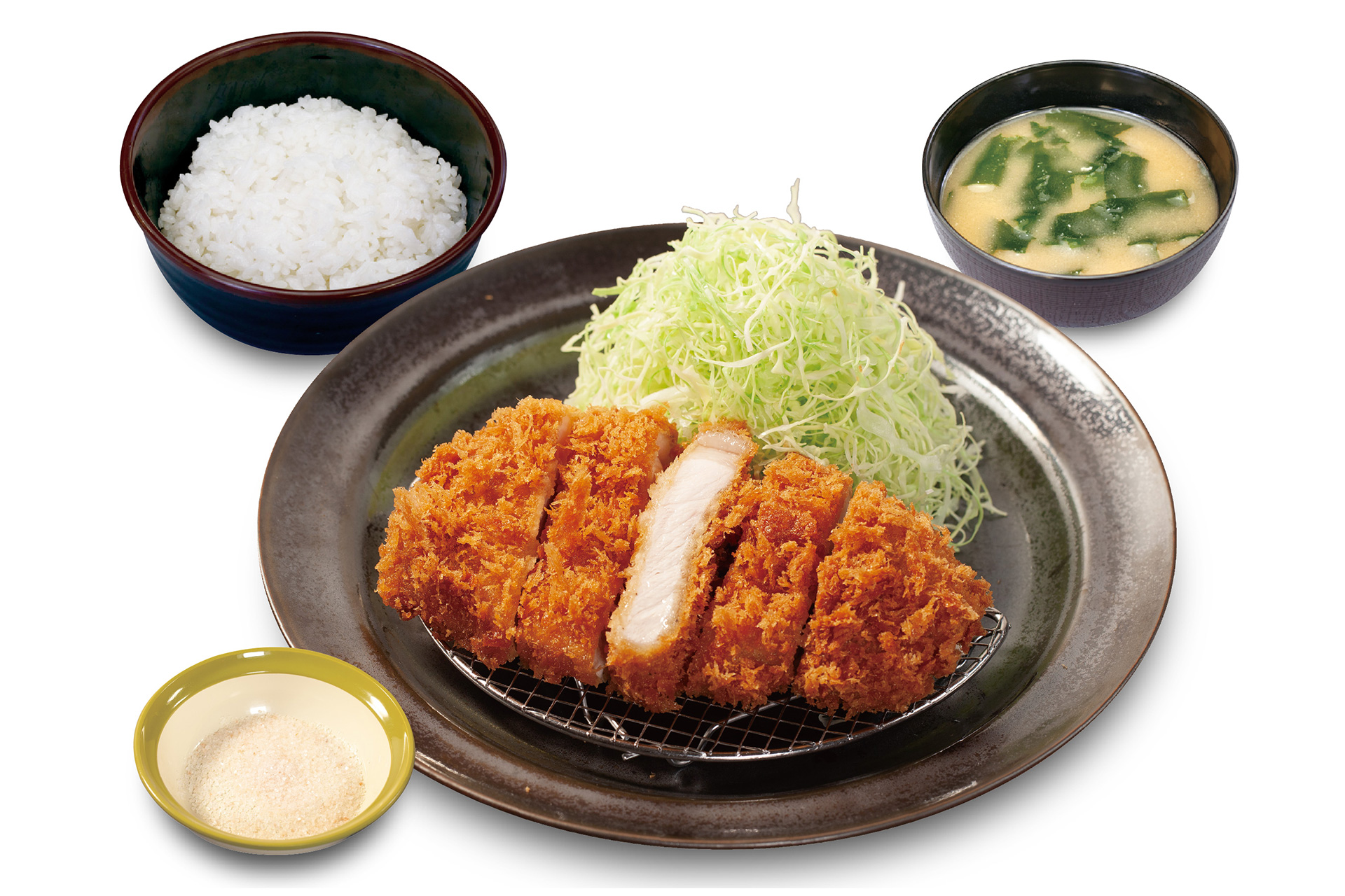松のや「国産 麦小町ロースカツ定食」（1090円）など発売