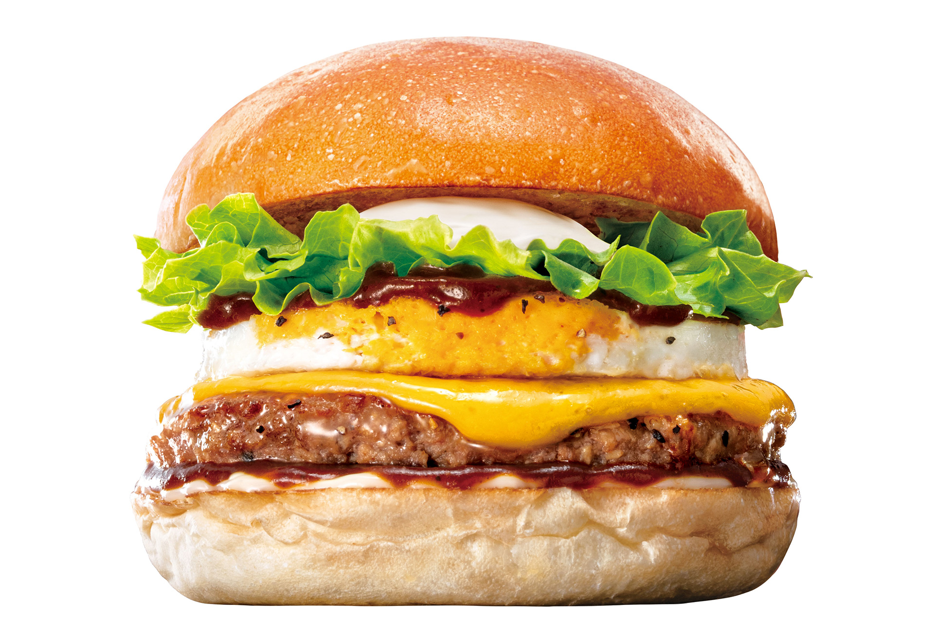 ロコモコ絶品チーズバーガー（590円）