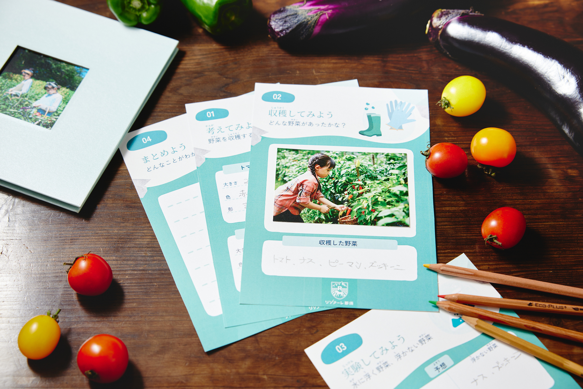 専用のワークシートに記入する