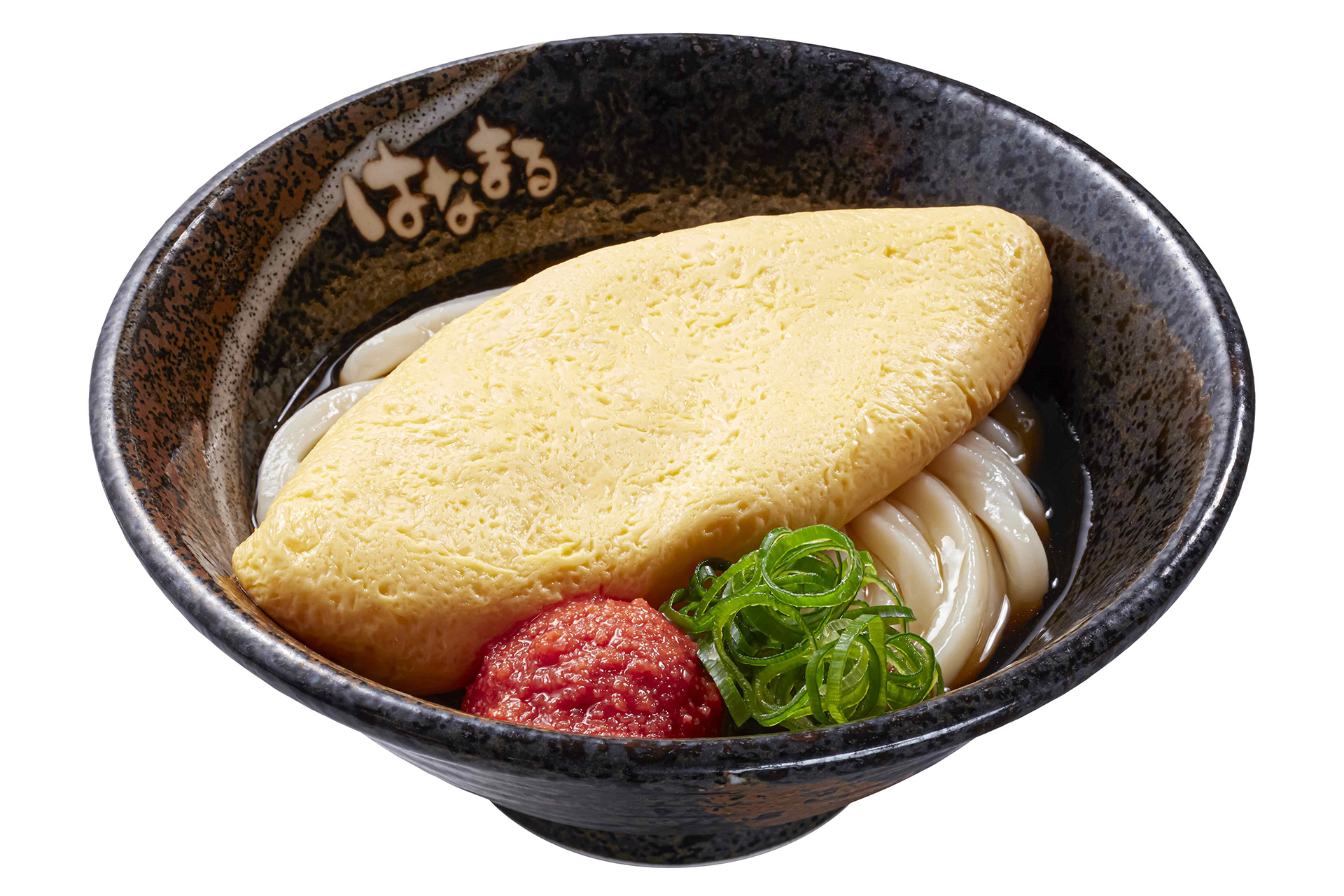 はなまるうどん「ふわとろ明太オムうどん」