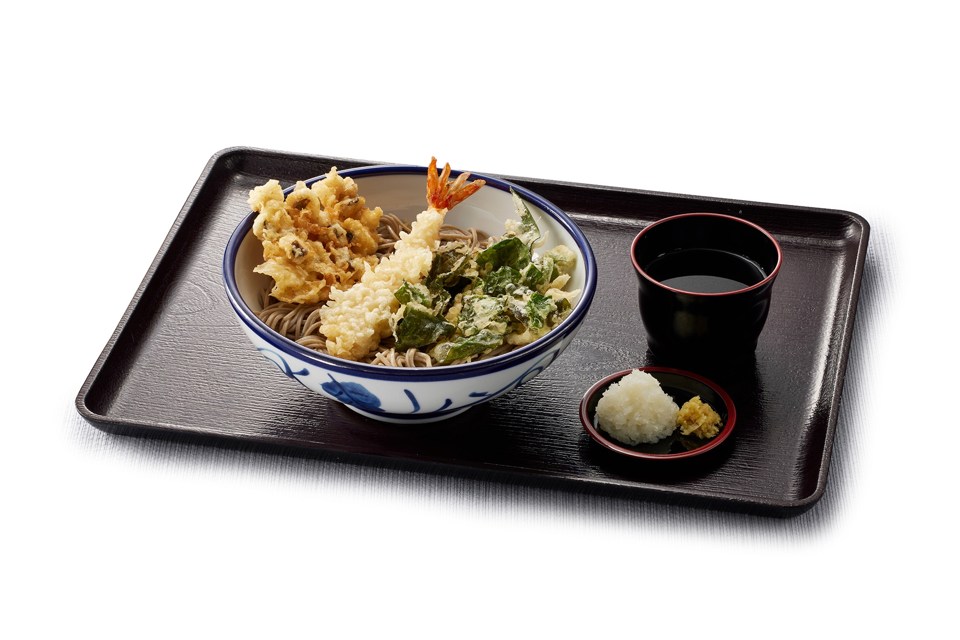 「はもとつるむらさきの冷やしそば」（980円）