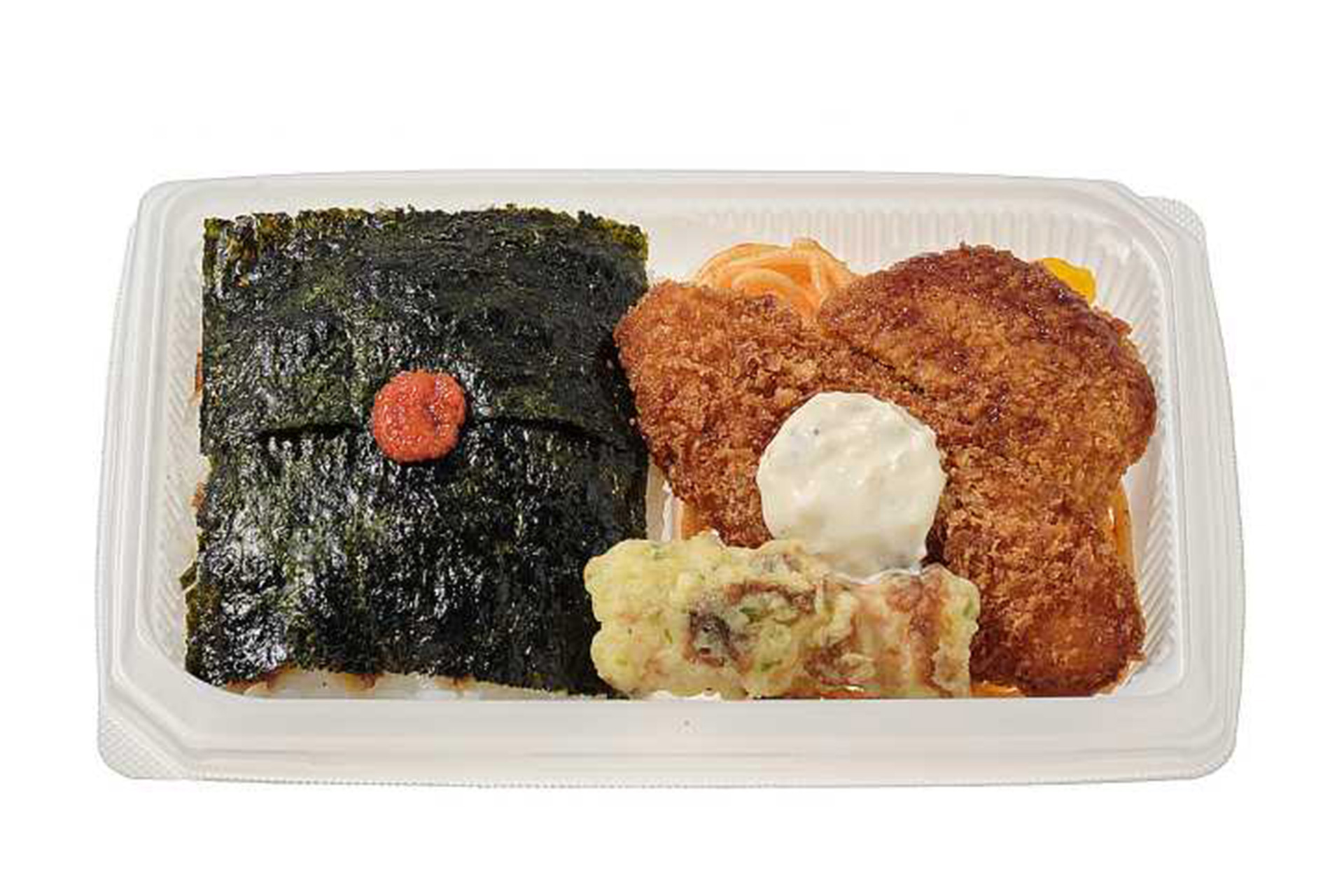 おかかたっぷり明太のり弁当（420円）