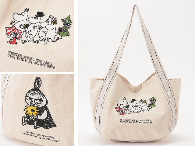 ムーミンキャンバスバッグ