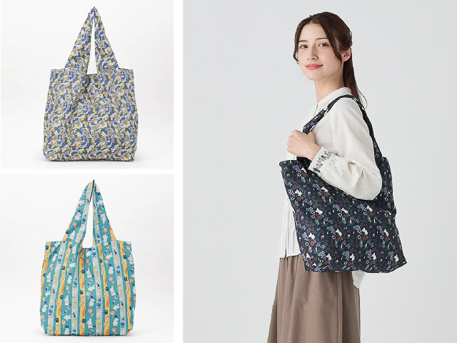 ムーミンプリントエコバッグ