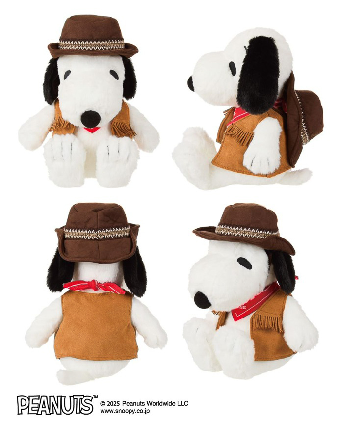 「スヌーピー」がウエスタンな雰囲気に