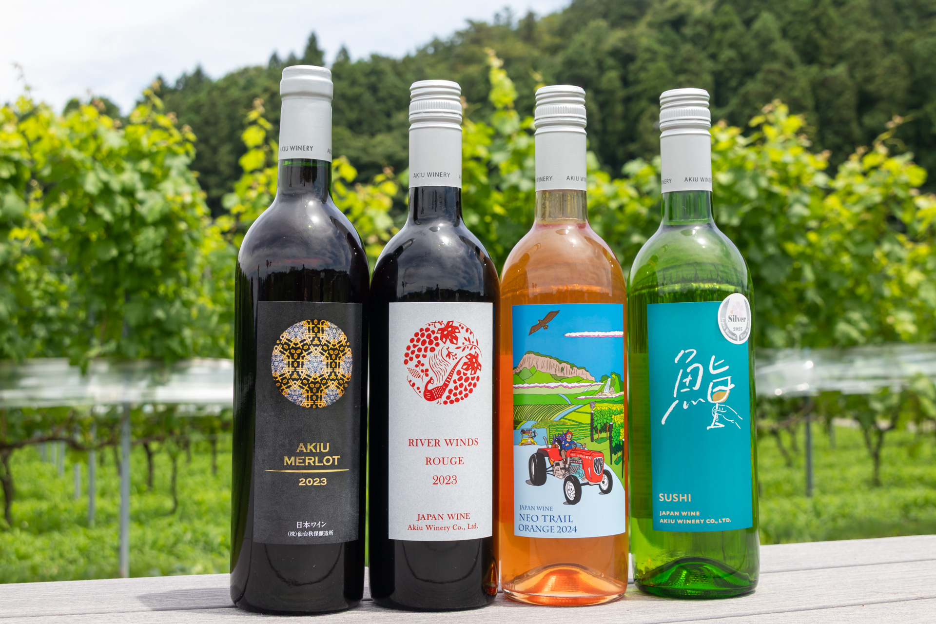 国産葡萄の特徴を活かした日本ワインを数多く手掛けている