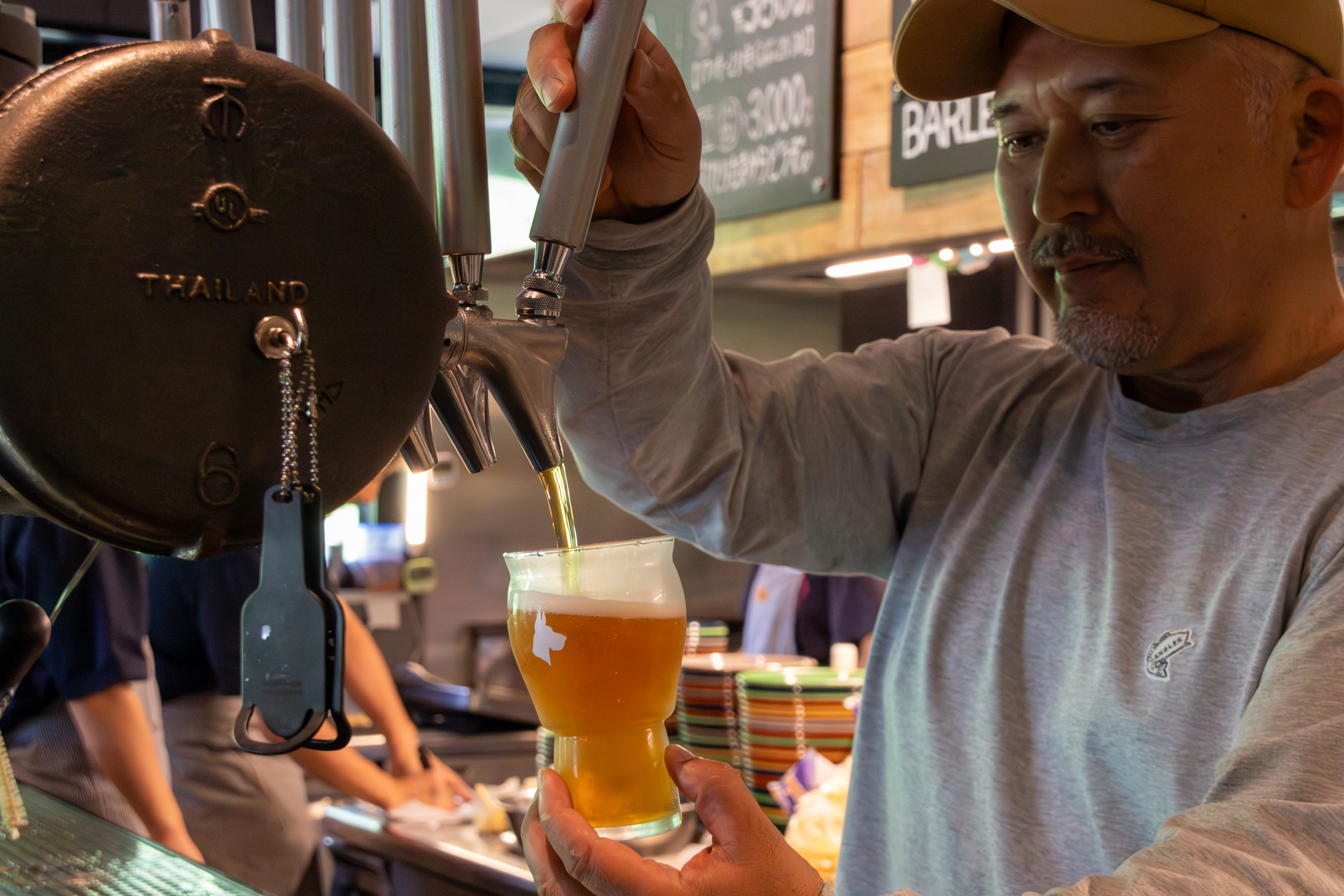 フレッシュなビールの美味しさは格別