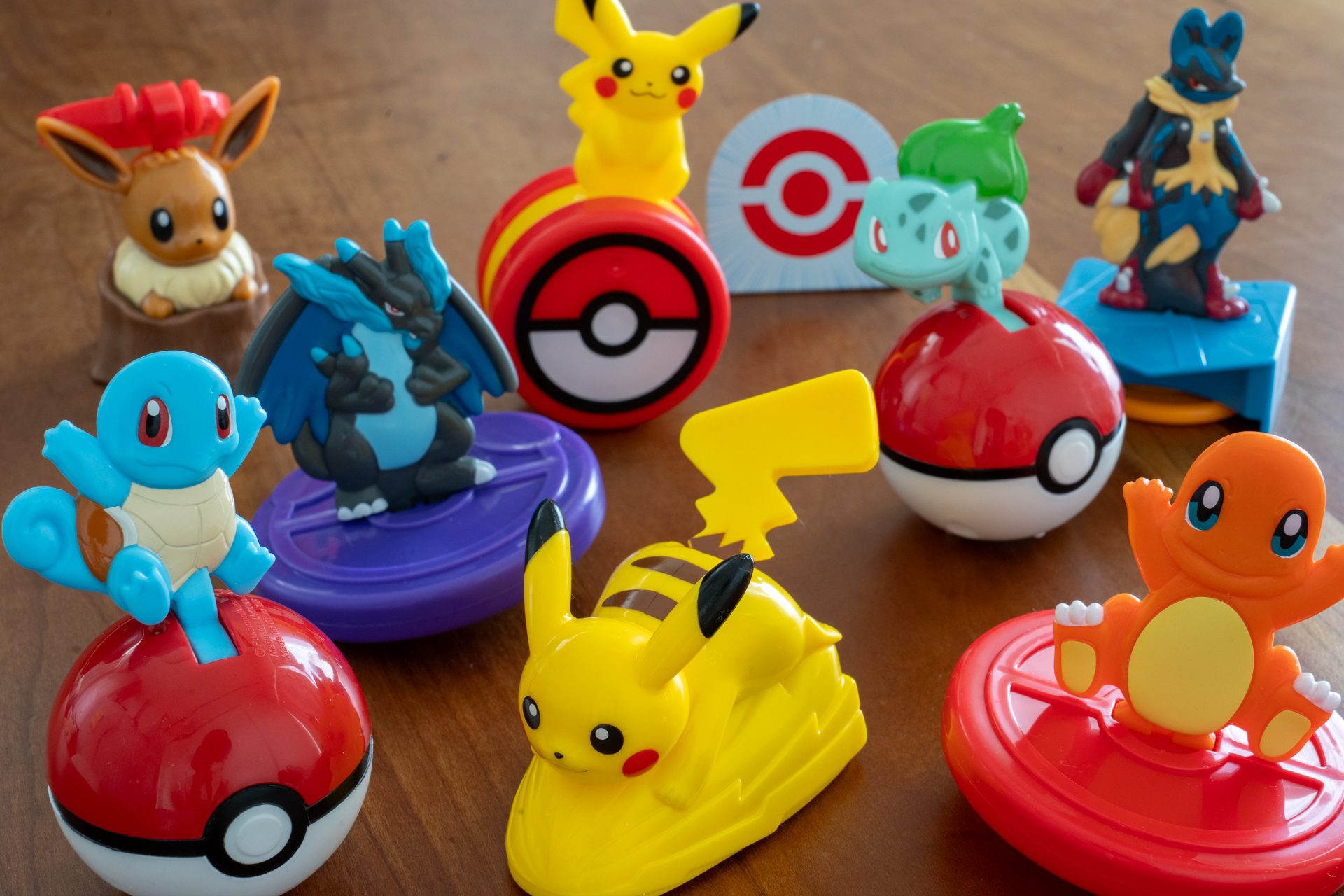 ハッピーセット「ポケモン」のおもちゃ