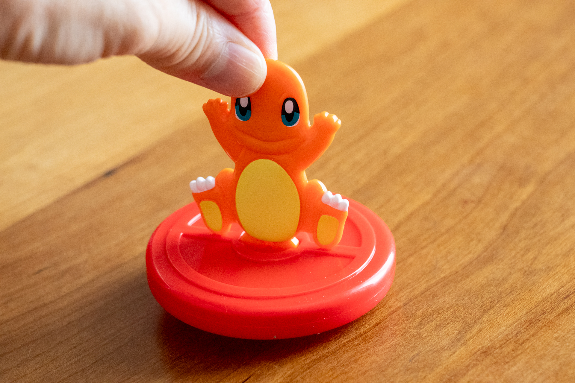 コマのように回してみよう