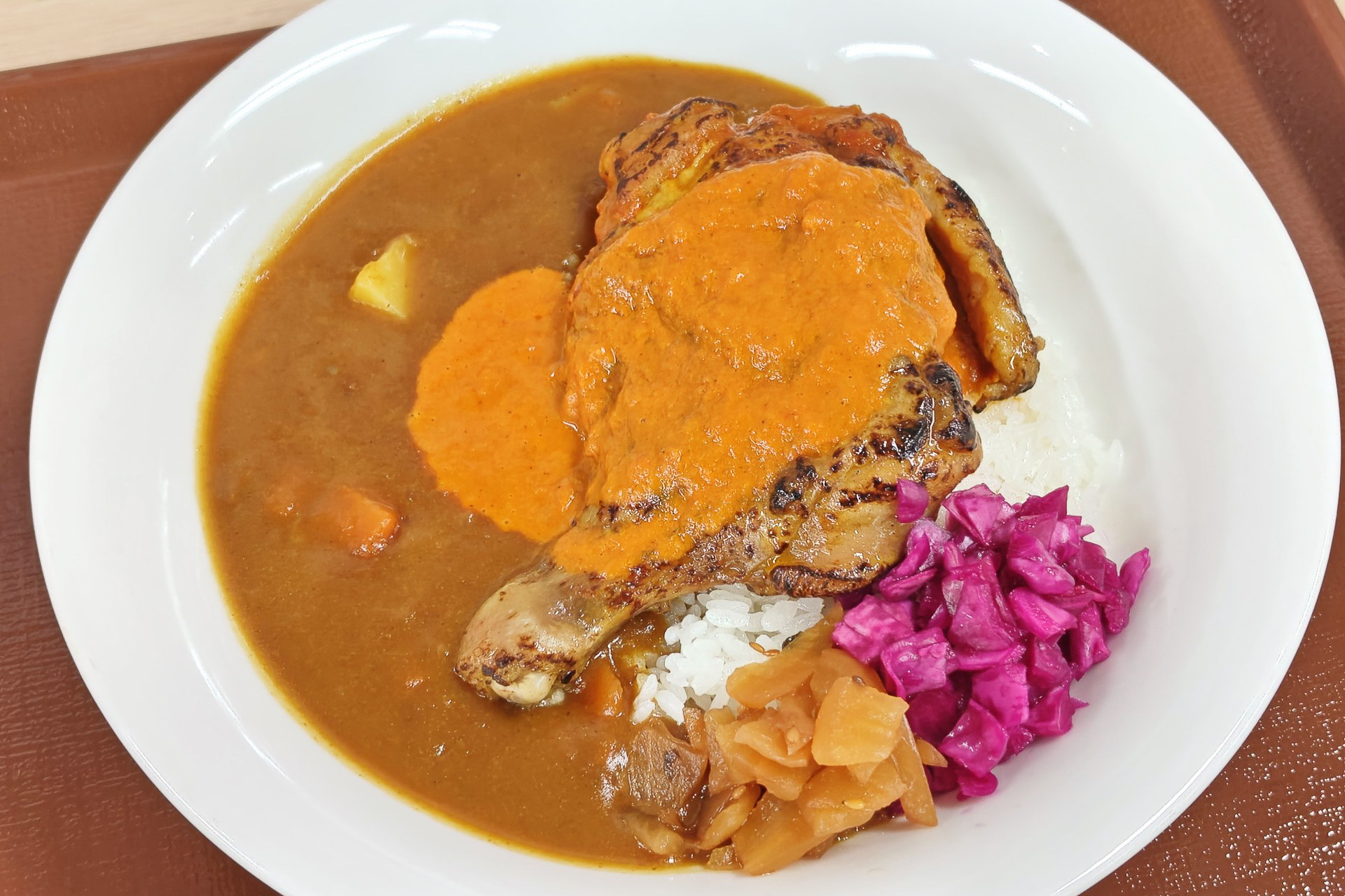 バターチキンソースカレー