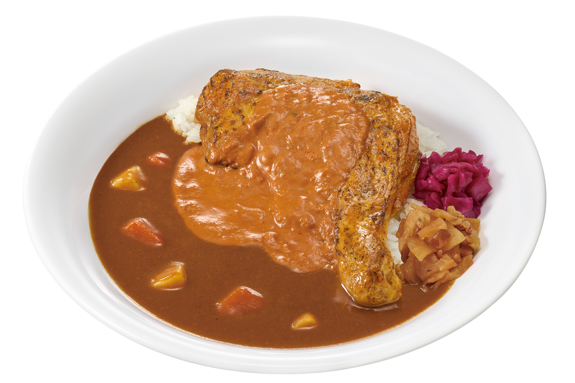 「バターチキンソースカレー」（ミニ 790円、並盛 890円、大盛 1030円、メガ 1290円）