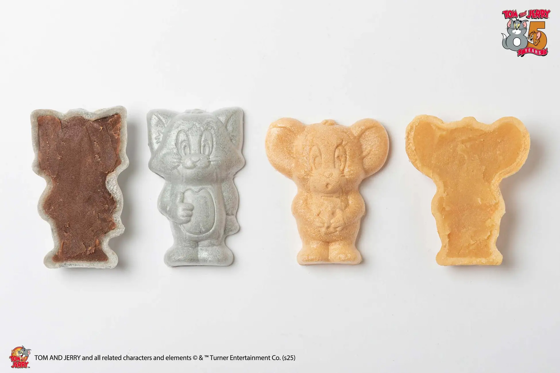 トムはチョコレート餡、ジェリーはチーズ餡