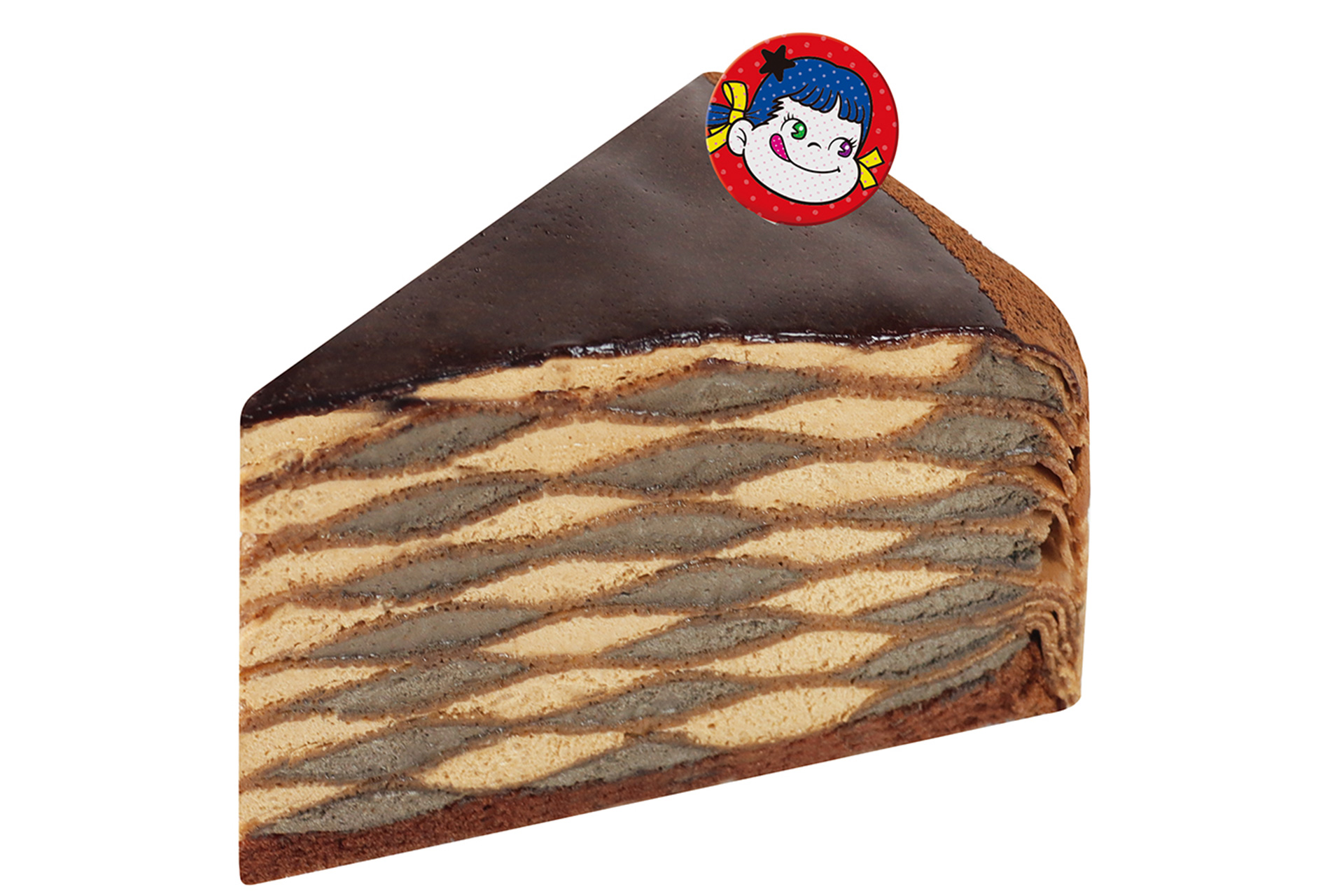 ブラックミルクレープ（604円）