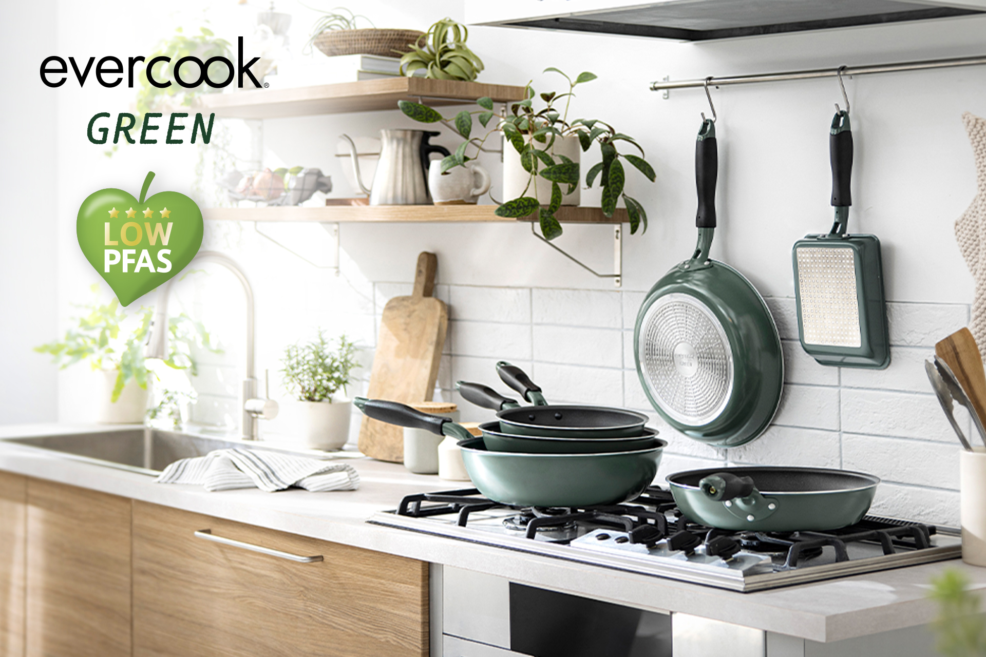 ドウシシャ「evercook GREEN」