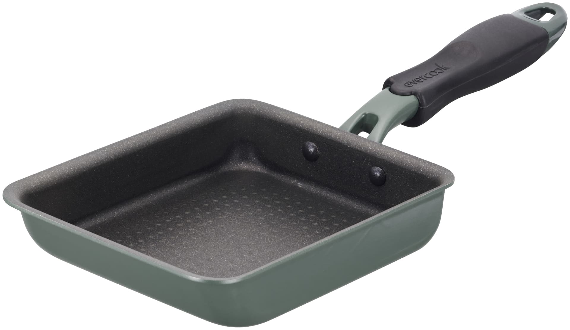 evercookGREEN玉子焼きフライパン13×18cm