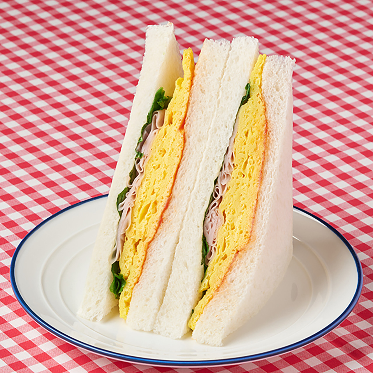 玉子焼＆ハムサンド（348円）