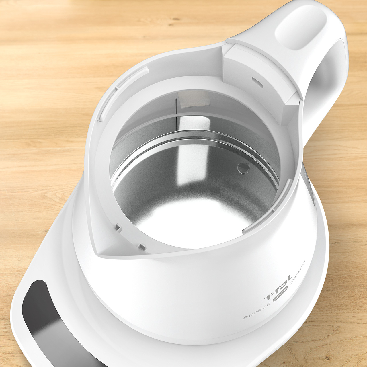 ウルトラポリッシュ底面により、水あかが付きにくい