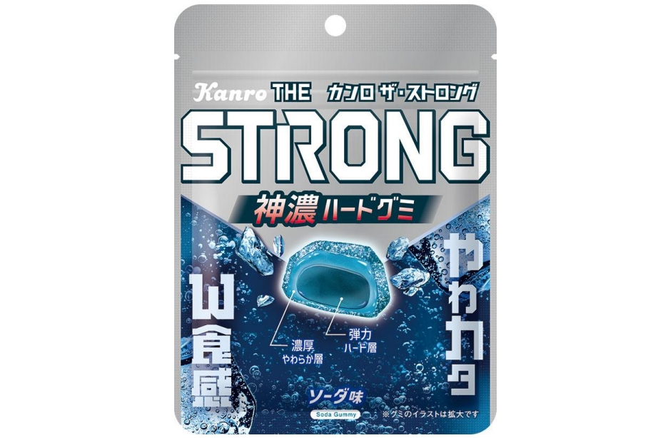 カンロ「カンロ ザ・ストロンググミ ソーダ」216円