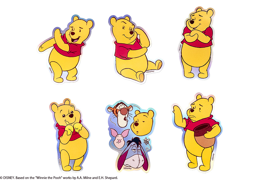 8個入には全6種のオリジナルステッカーをランダムで1枚封入