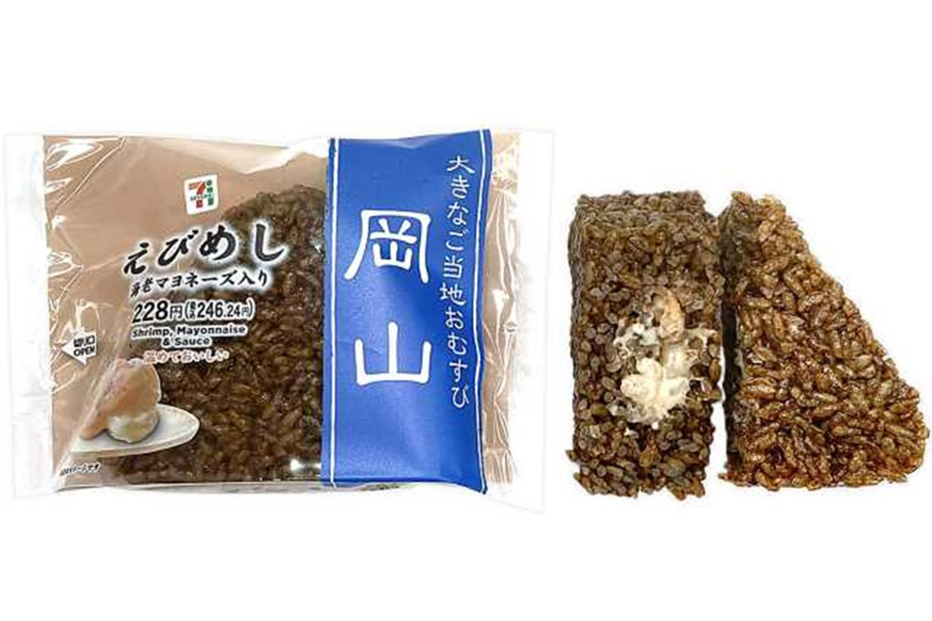 大きなご当地おむすび えびめし（岡山）