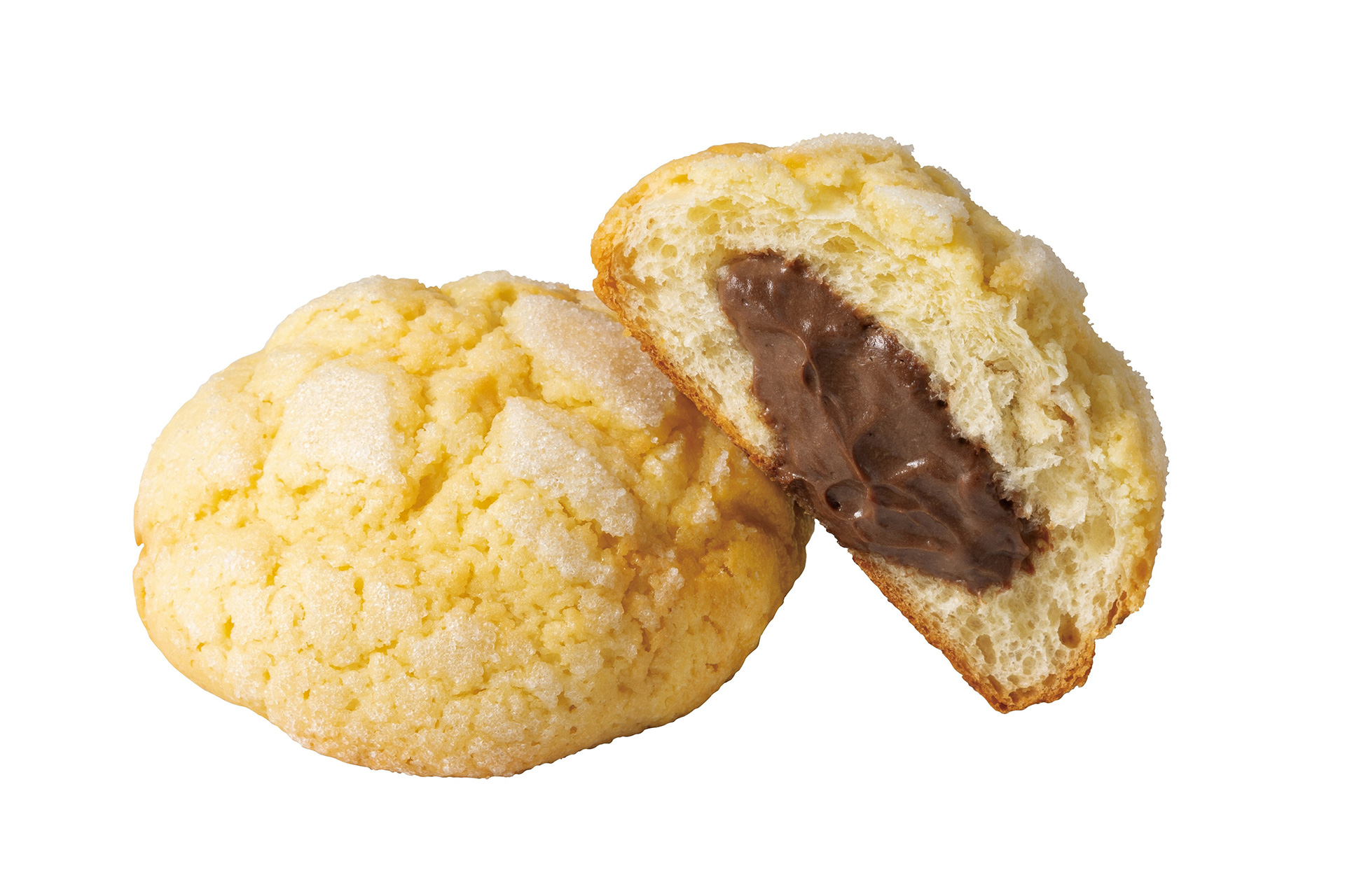 ショコラクリームのメロンパン