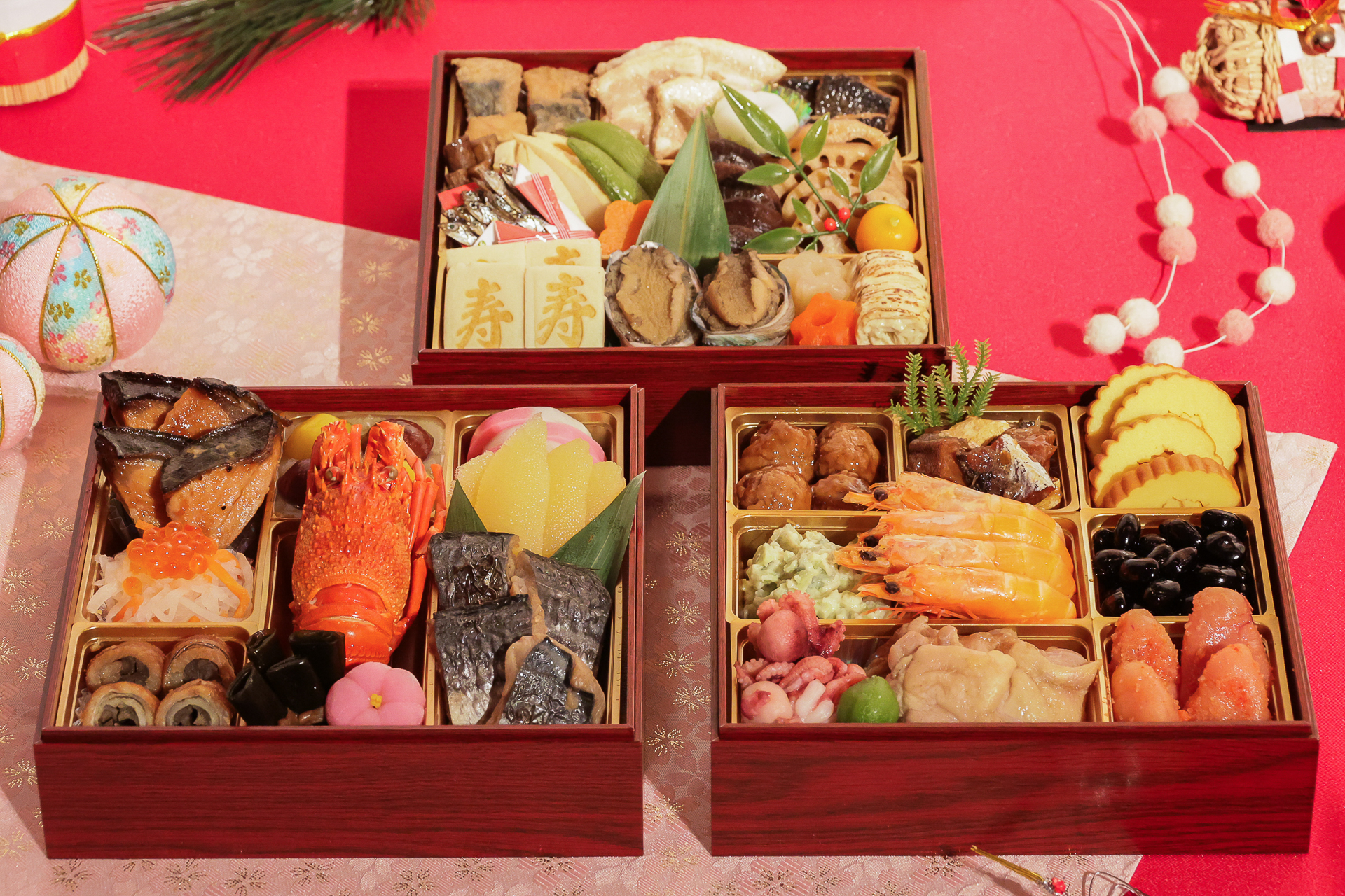 03. 和風三段重「愉」（3～4人前・2万1384円・9月1日～）