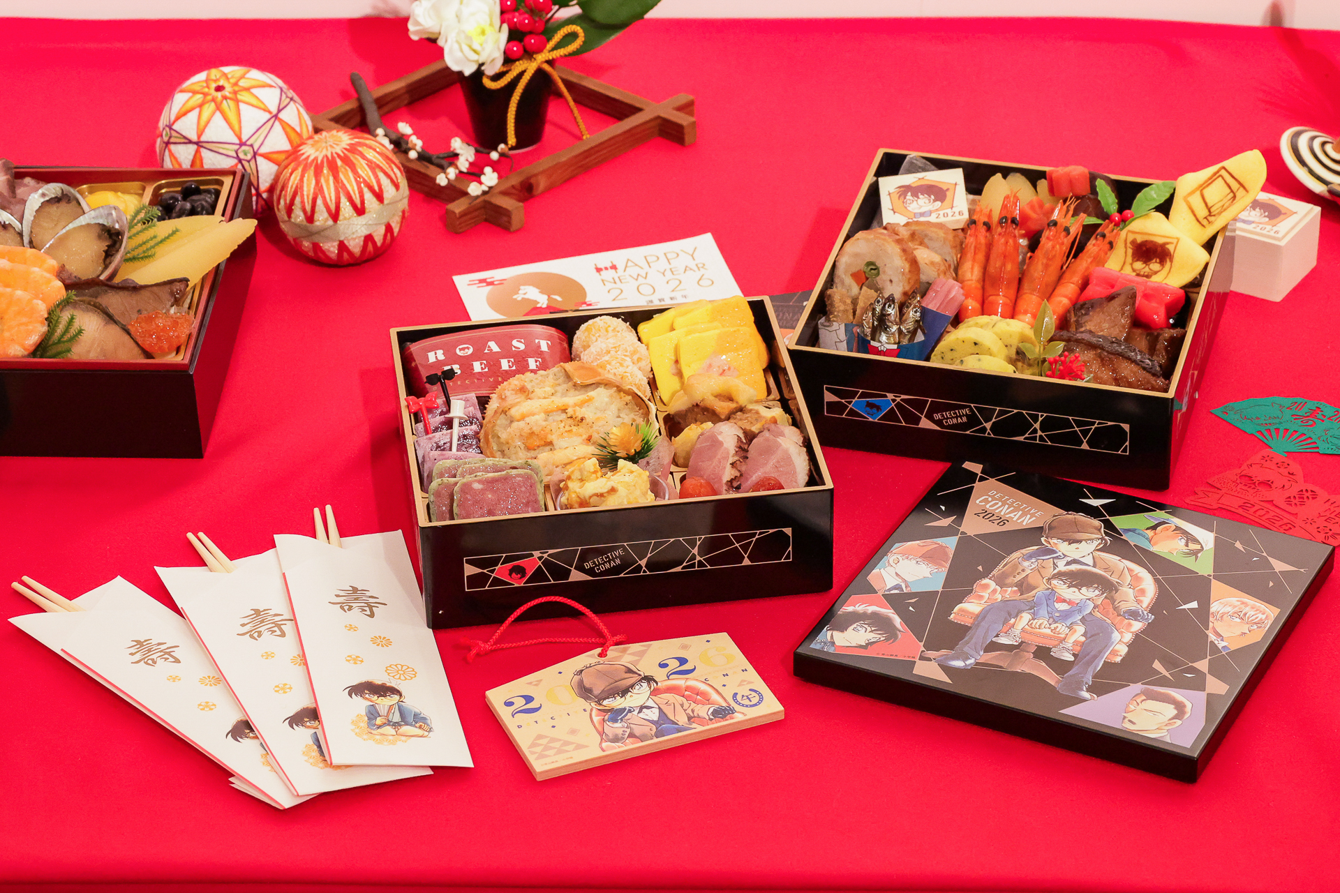 21. 名探偵コナンおせち2026「探偵たちの饗宴」（2～3人前・2万1600円・9月1日～）