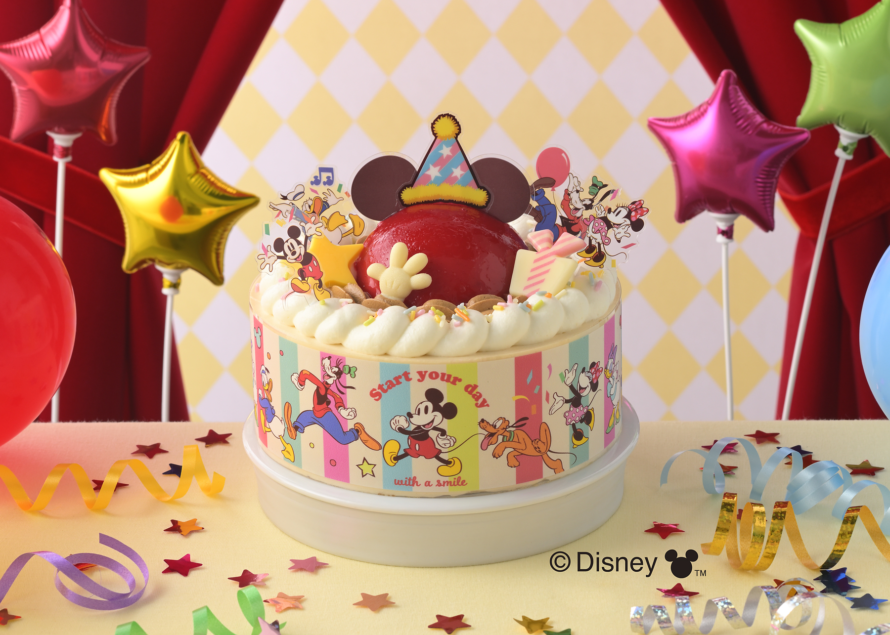 銀座コージーコーナー「＜ディズニー＞ハッピーセレブレーション（4.5号）」