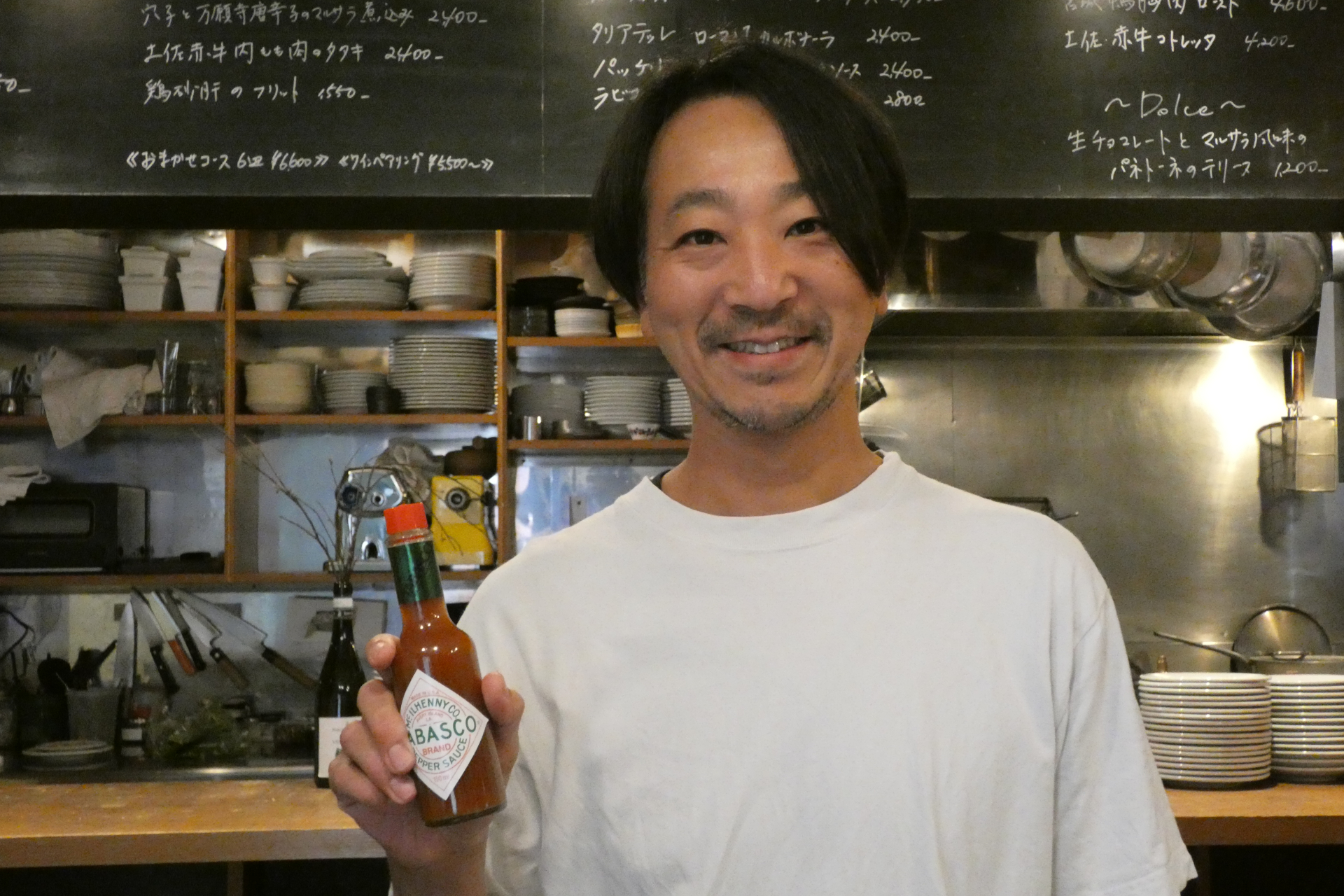 Bricca オーナーシェフの金田真芳氏