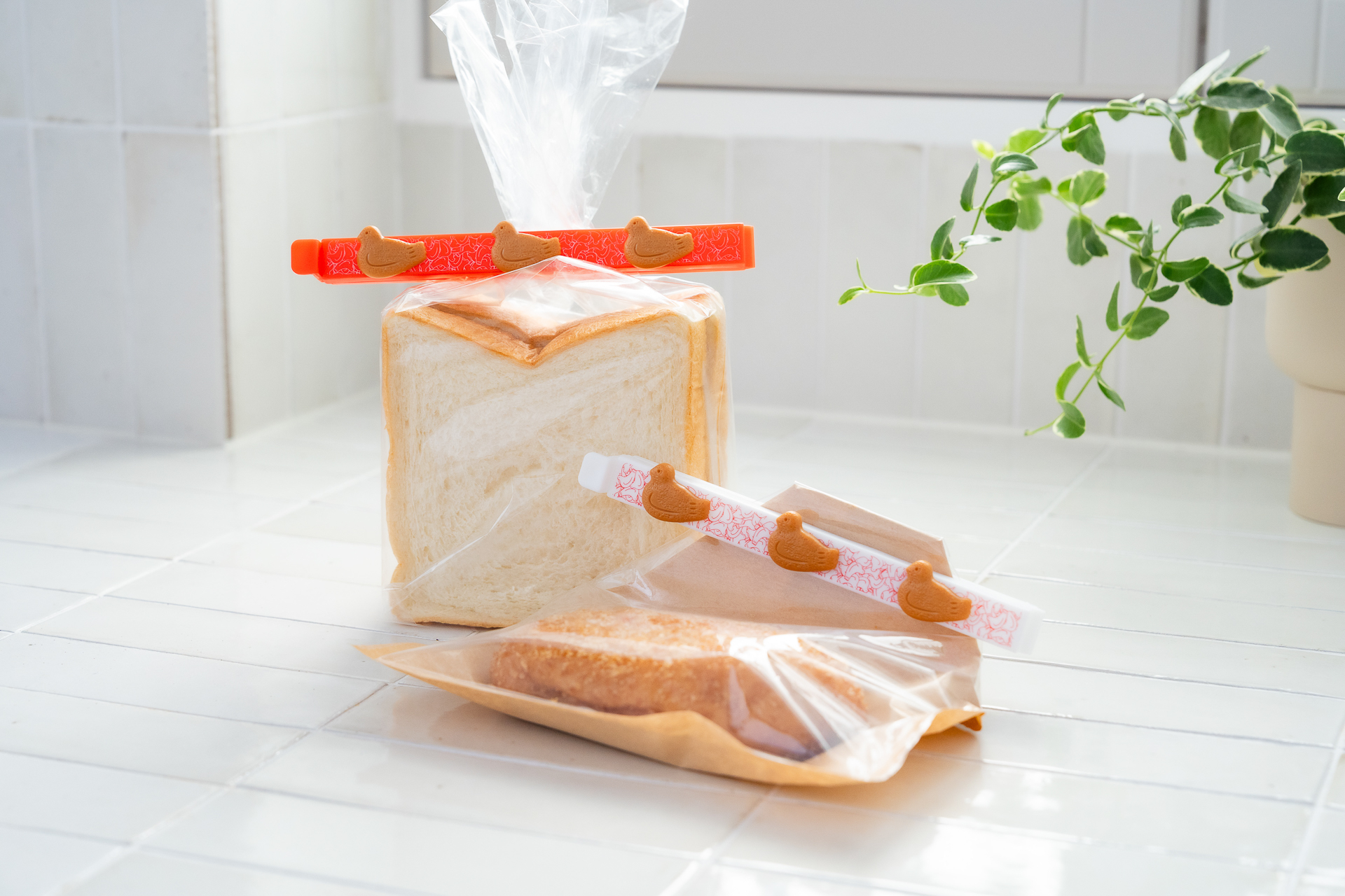 鳩サブレーの豊島屋「Keep Your はぁと」の「袋留めクリップ」