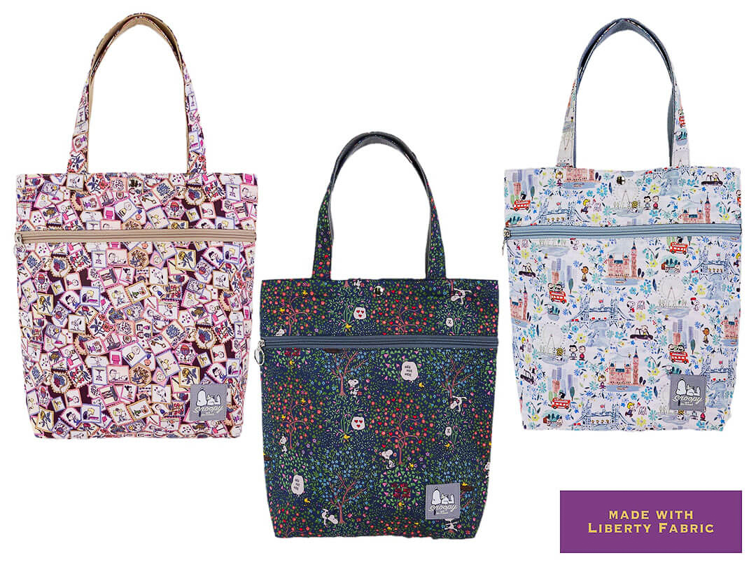 PEANUTS×リバティ・ファブリックス コラボ タテトート