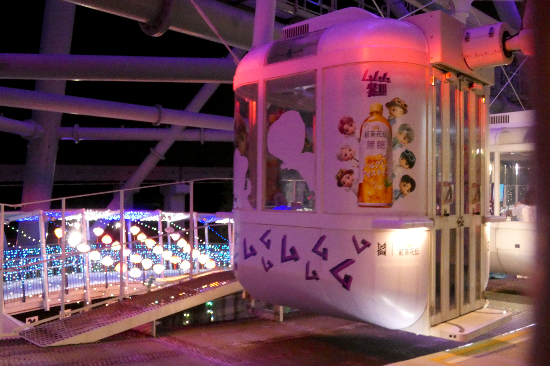 TinyTAN仕様のゴンドラ