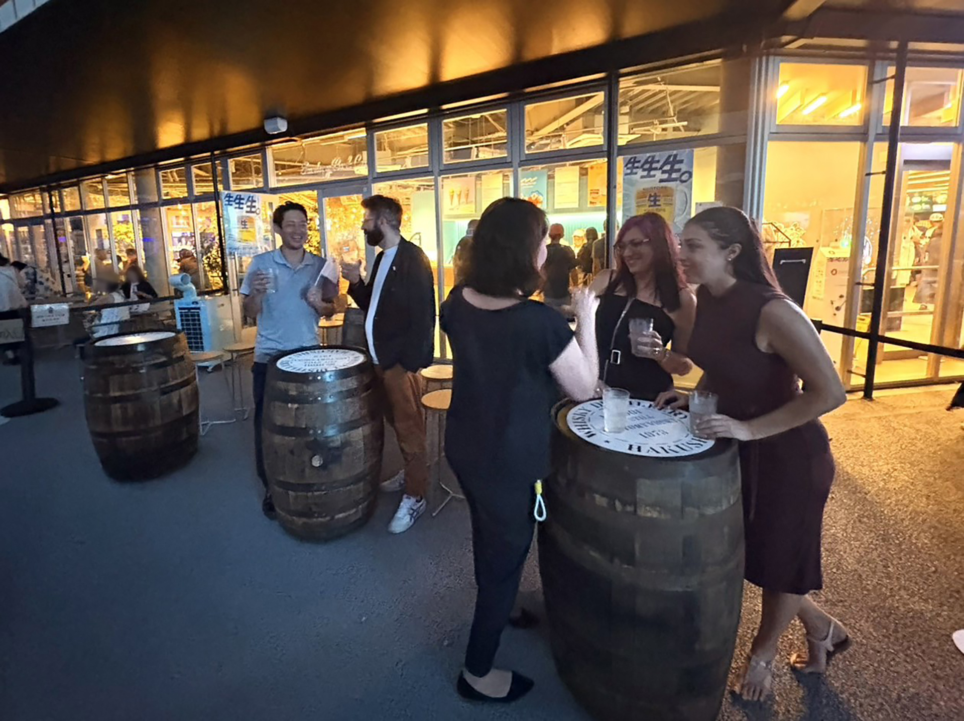 「SUNTORY PARK CAFE」屋外テラス席で提供