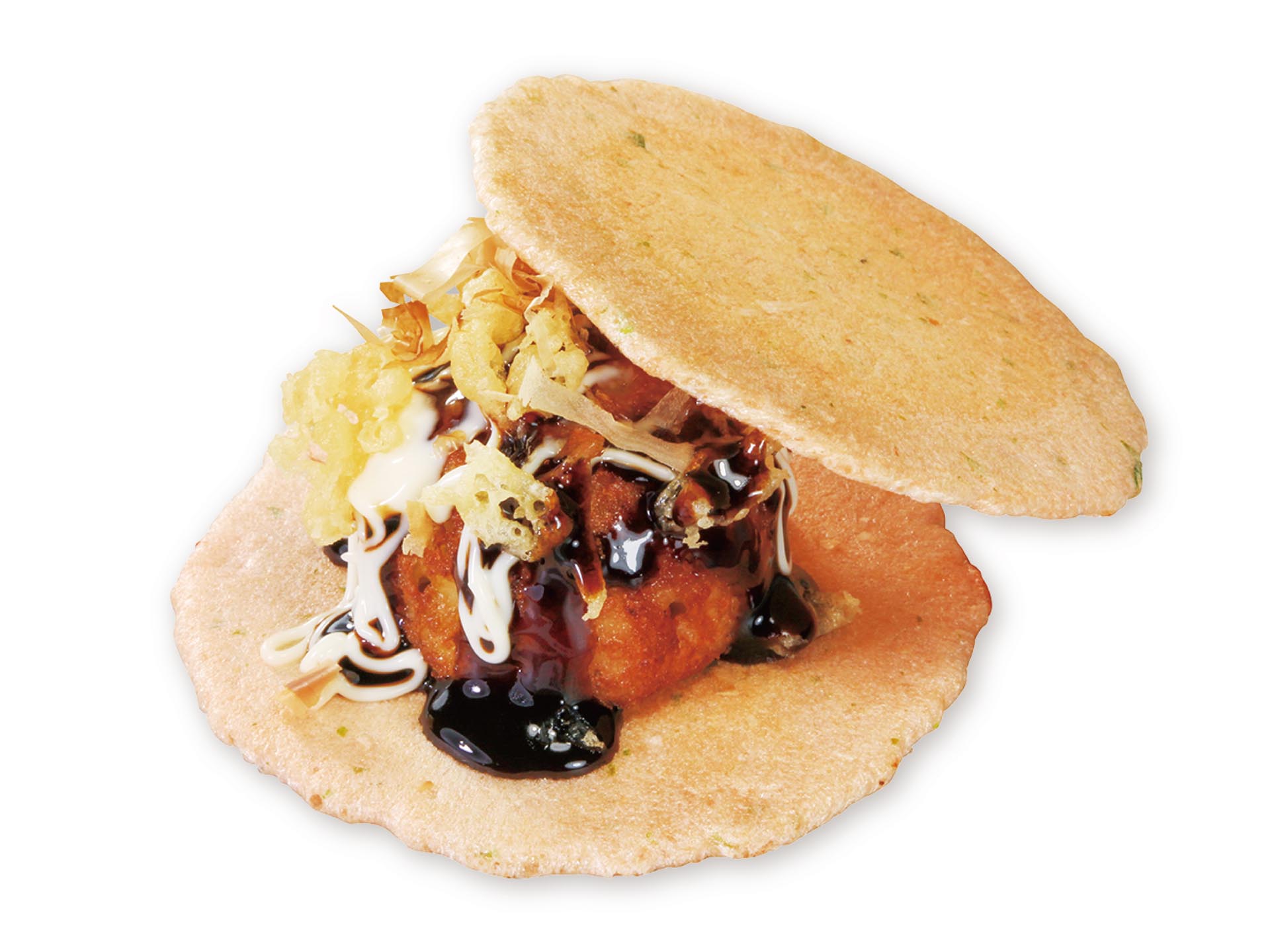 「【屋台名物】たこせん」（150円・持ち帰り不可）