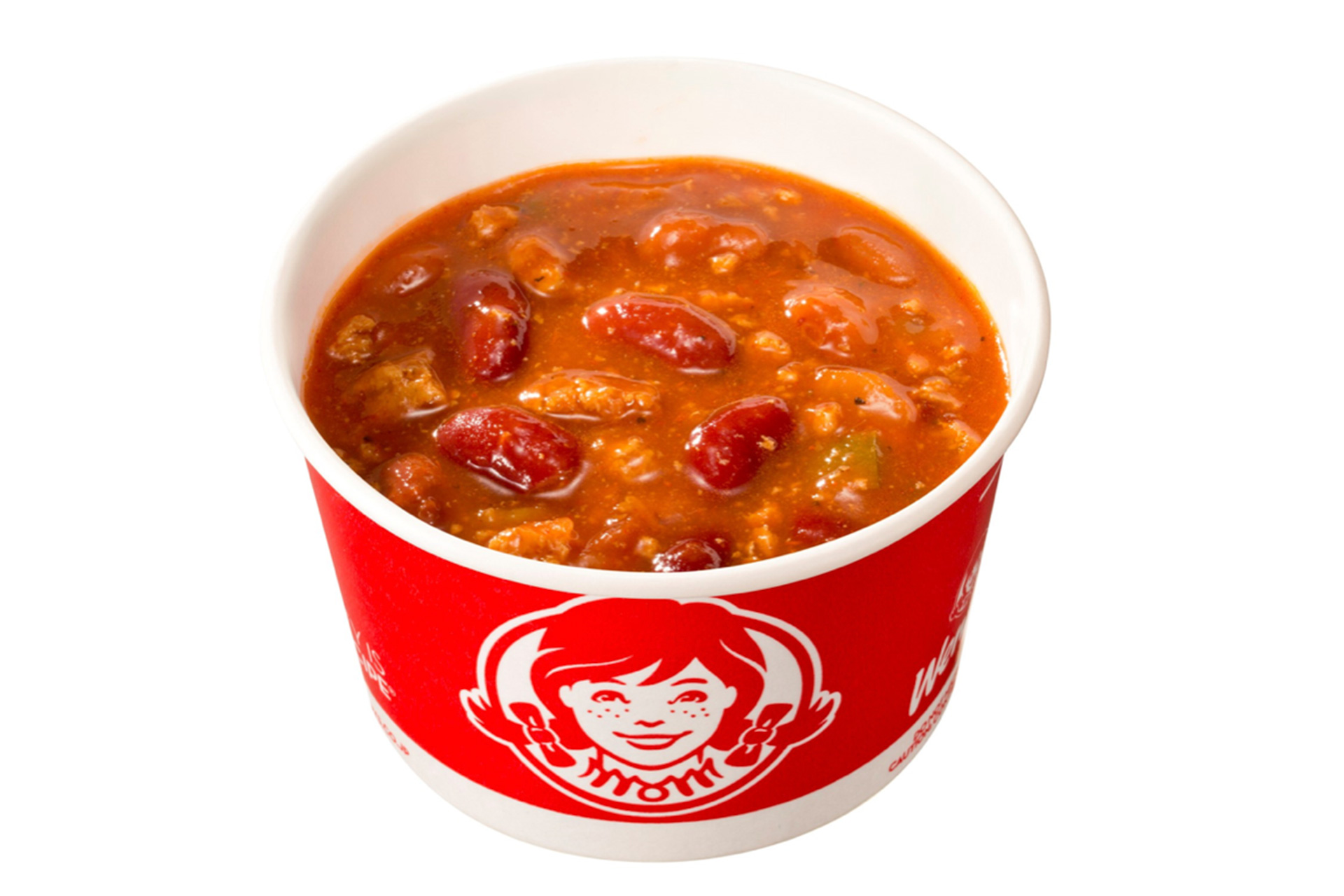 ウェンディーズチリ（M 420円、L 520円）