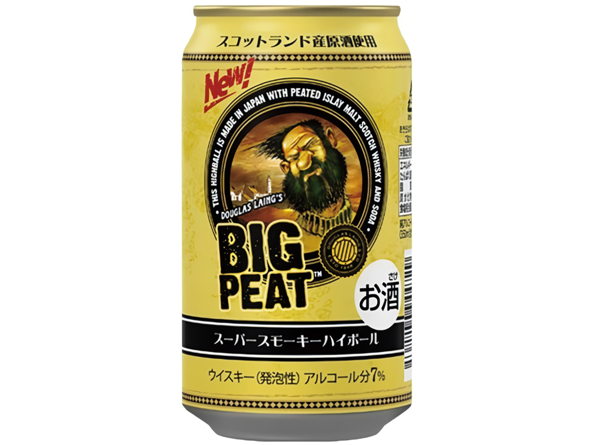 「ビッグピート スーパースモーキーハイボール350mL」（438円）